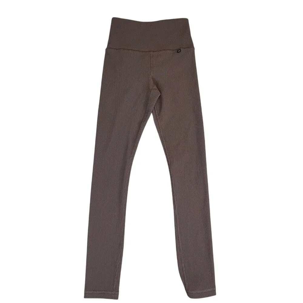 Athleta x Alicia Keys Elation Ribbed Tights Powervita Fabric Leggings Size‎ XS